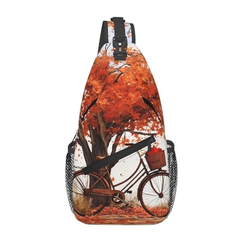 Bolso tipo Sling unisex negro para viaje y senderismo
