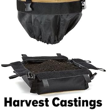 Urban Worm Bag Worm Composting Bin Version 2 - Easy Harvest with Fully Removable Zipper-Free Bottom