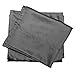 Sheets & Giggles Eucalyptus Lyocell Pillowcases. Made for Sensitive Skin and Hair, Our Hypoallergenic Pillowcases are Naturally Smoother, Cooler & More Sustainable Than Cotton- No Sheet. Queen Grey