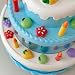 Imagen de Pegciuho Tarta de Cumpleaños con Juguetes: ¡! Velas Luminosas