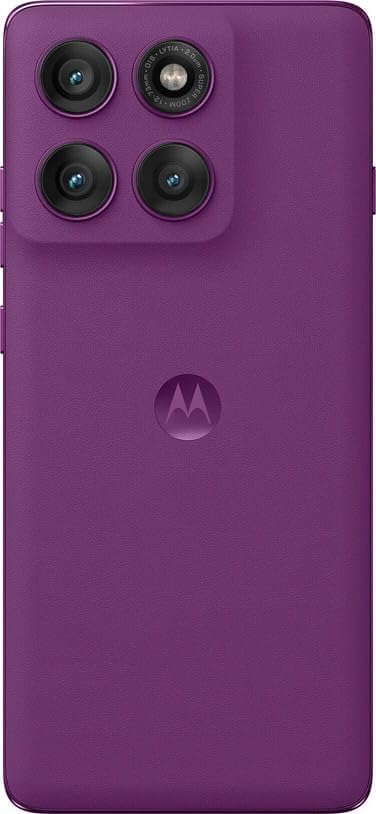 Image of Motorola Edge 60 Pro 5G (Pantone Sparkling Grape, 12GB RAM, 256GB Storage) | Dimensity 8350, 6.7 inch 1.5K 120Hz Display, 50MP Triple Camera, 6000mAh Battery, 90W TurboPower, IP68 /IP69
