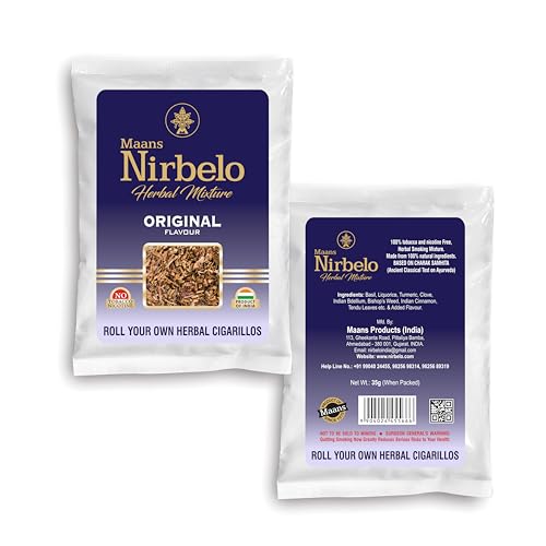 Nirbelo Roll Your Own Original Flavoured Herbal Raw Mixture
