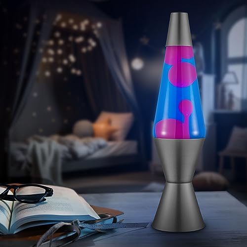 Lava® Lamp - 14.5\" Cosmic Wave - The Original Motion Light - Purple Wax and Blue Liquid - Item #2633 (Amazon Exclusive) - Thumbnail 4