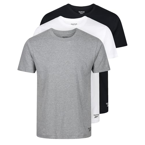 Reebok Hombres Camiseta Cuello Redondo