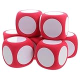 Taille adaptée : ces dés en mousse sont faciles à prendre en main et à manipuler, ce qui les rend adaptés aux enfants. dés en mousse pour la classe, cubes mathématiques