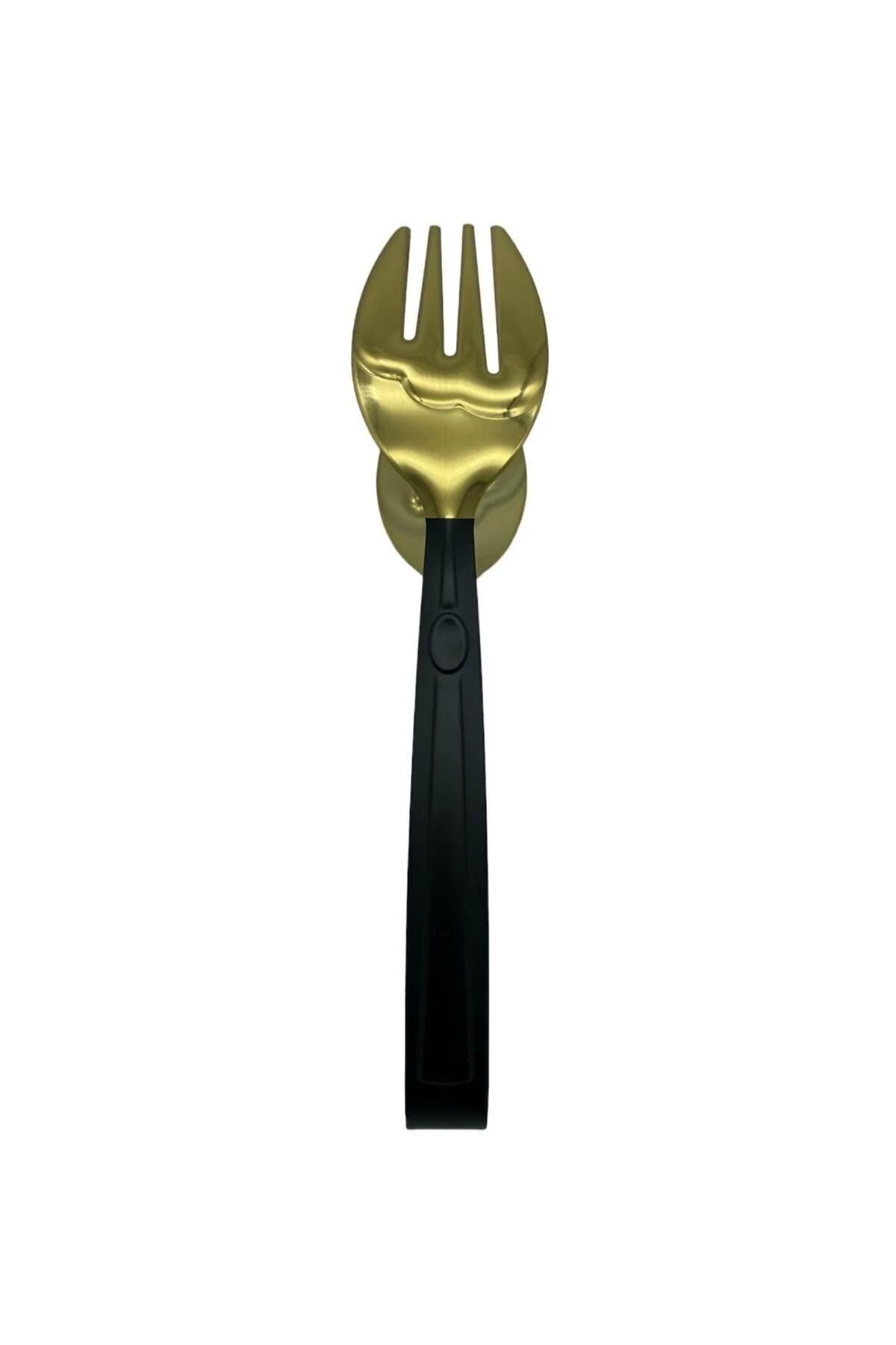 Gold Siyah, Paslanmaz Çelik, Salata Maşası, BPA Free, 1 Adet