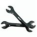 2 PCS Bicycle Wheel Hub Axle Cone Adjuster Wrench Pedal Spanner Repair Tool 13,14,15,16mm