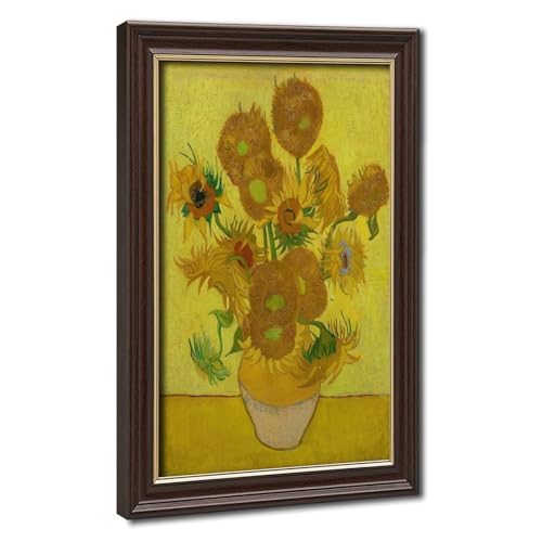 Toile Van Gogh Tournesols fond jaune pour raviver l'éclat artistique de votre maison