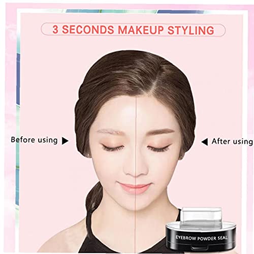 Waterdichte Wenkbrauw Poeder Stamper Professionele Wenkbrauw Poeder Seal Kit Eyebrow Tinting Coloring Set Delicate Shar… - Image 4