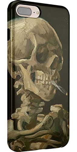 Coque iPhone 6/7/8 Plus Van Gogh mince anti-rayure motif squelette - 2