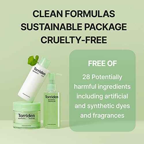 Torriden Balanceful Cica Cleansing Gel 6.76 Fl. Oz., Daily Facial Cleanser That Soothes, Calms, And Hydrates With 5 Different Centella Asiatica Extracts #TOP5