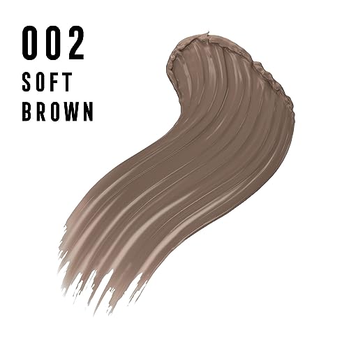 Max Factor 2000 Calorie Volumising Brow Sculpt Gel, Long-Lasting, Plumped & Fuller-Looking Brows, Waterproof, Smudge-Proof - Image 3