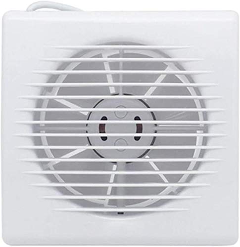 Haushaltsventilator 6-Zoll-Badezimmer Kleines Ventilator, Trennwand Fenster Automatik Ventilator 160mm Powerful Silent-Lüfter LITING Cover