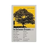 BELELUCKY Jack Johnson by in between Dreams Canvas Poster Bedroom Decor Office Decor Gifts Unframe-style 24x36inch(60x90cm)