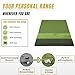 6x4ft Premium Golf Mat | Tri Turf Golf Hitting Mat | Golf Mats Practice Indoor, Outdoor, with Simulator | Thick Golf Training Mat | Large Golf mat for Swinging | Durable Golf Practice Mat with Tees