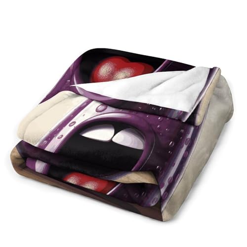 Couverture en microfibre thermique et flanelle douce extra large