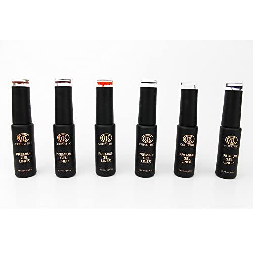 Set de 12 delineadores en gel Christrio Premium miniatura 3