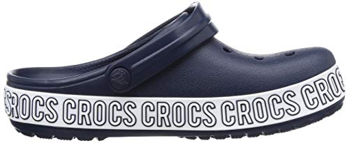 Image of Crocs Boy's Navy /White Clogs - J6 (205992-462)