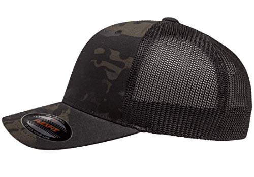 Image of Flexfit Trucker Mesh Fitted Cap