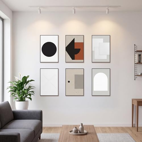 Image of QUTREY 12x18 Poster Frames 6 Packs, Black Frames 12x18 for Wall Gallery, Display 12 by 18 Posters, Photos & Art Prints Vertically or Horizontally