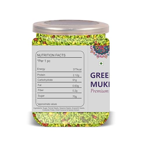 CHATOKDE Green Mukhwas 300 Gram Airtight Container image 4
