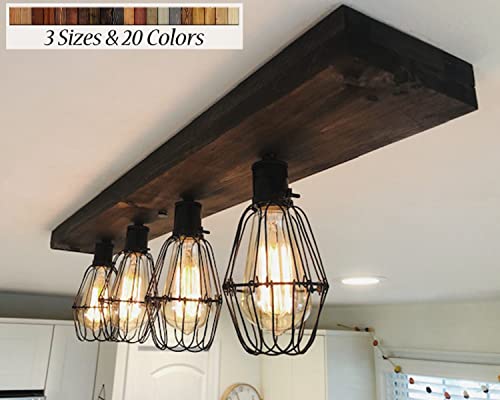 Renewed Decor & Storage Marion Farmhouse Ceiling Light Shown With Mason Jars thumb #6