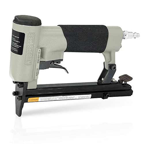 Woodpecker N8016 21 Gauge Upholstery Stapler Fits 80 Series 1/2" Crown, 1/4" To 5/8" Length Staples, Narrow Crown Pneumatic Staple Gun For Furniture Making And Home Improvement #TOP19