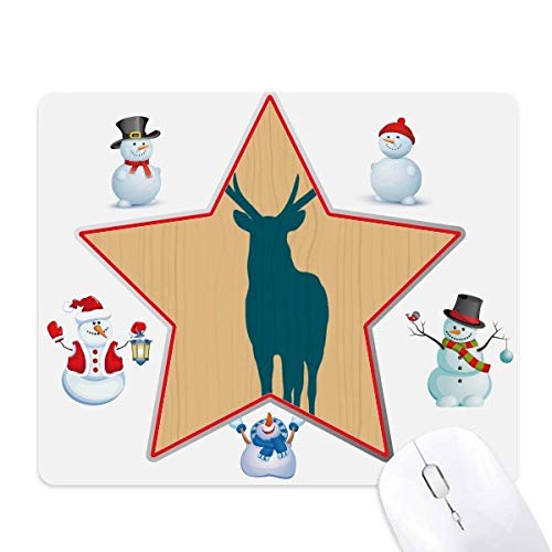 Tapis de souris cerf bleu pour éviter les saccades et décorer votre bureau