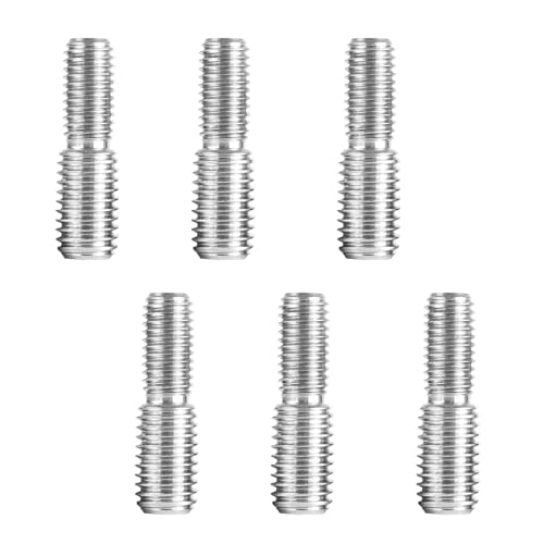 DSM-Verbindungstechnik Viti Prigioniere Con Attacco Torx (TX), In Acciaio Inox A2/V2A, Vite A Doppia Filettatura, Perni A Vite, Vite Per Legno (M6 X 50 Mm, 1 Pezzo - 6