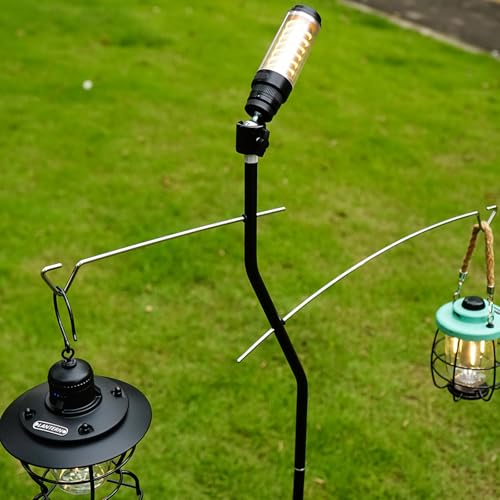 Equipo de pesca al aire libre resistente con perchas de luz de aleación de aluminio 6