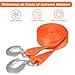 ZEFEI-TOP Nylon Tow Strap with Hooks 2