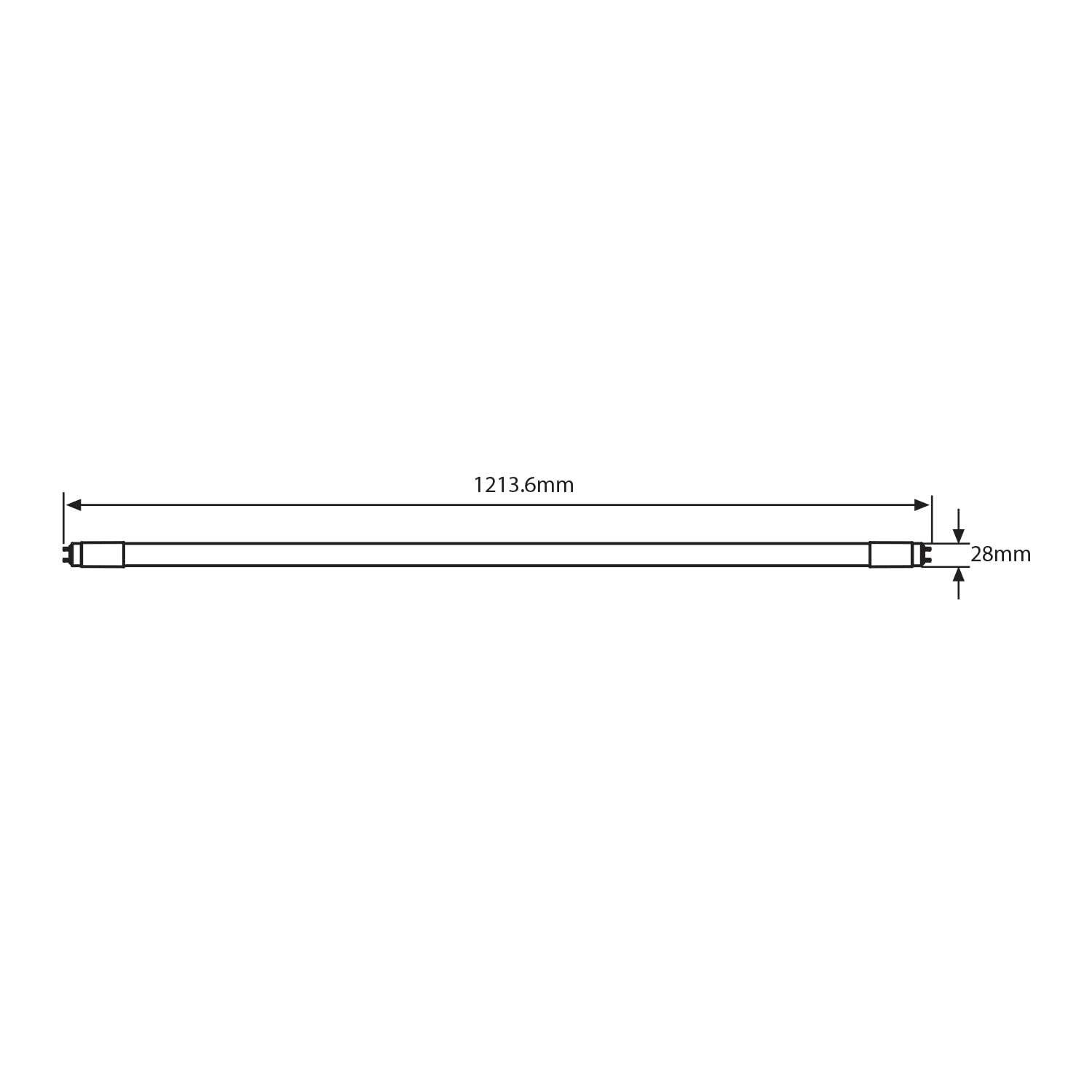 Noxion Mehrfachpackung 10x LED Röhre T8 Avant (EM/Mains) Standard Output 15W 1800lm - 865 Tageslichtweiß | 120cm - Ersatz Für 36W
