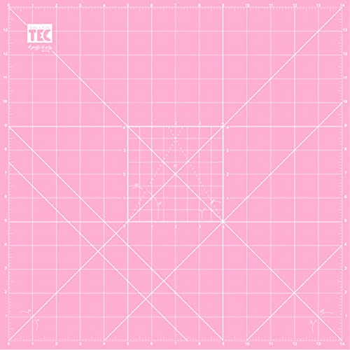 Toke e Crie 7501, Base para Corte, 37 x 37 cm, Multicor, Rosa