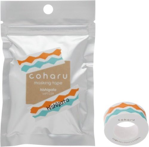 COHARU Thermal Paper Masking Tape, Rhombus