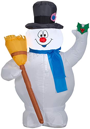 Gemmy 3.5 Airblown Inflatable Frosty w/Broom