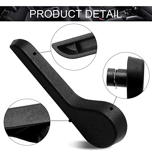 Seat Recliner Handle Lh Driver Side Front Ebony For Chevy Silverado Gmc Pickup Truck Suv 2007-2014 Oe Gm-2511A-Fl (Black) #TOP2
