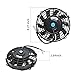 7 Inch Slim Fan Push Pull Electric Radiator Cooling Fan Universal High Performance 12V 80W Motor with Fan Mounting Kit (Black)