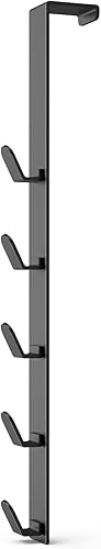 Miniatura 9 de KitchLife Ganchos para colgar sobre la puerta, diseño vertical súper resistente y ultra largo para un fácil uso por mujeres, accesorios de baño y