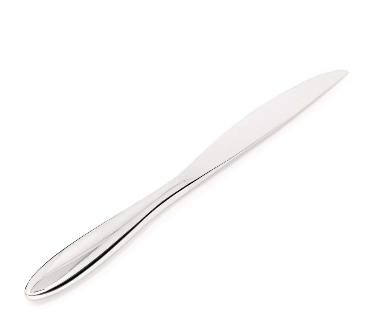 Alessi Sg38/6 Mami Couteau à dessert en Acier Inoxydable 18/10 Brillant, Set de 6 Pièces