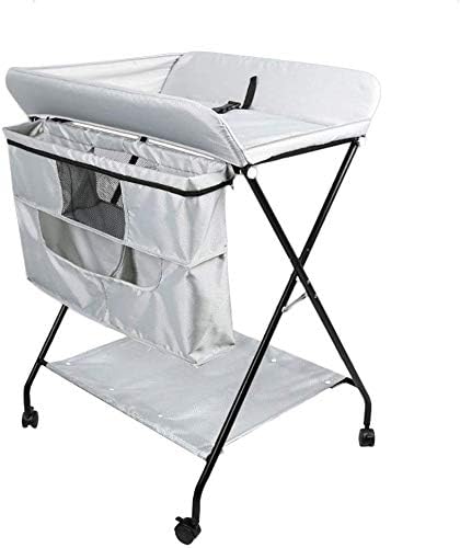 silver changing table