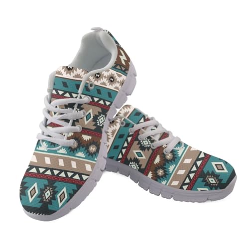 Native American Southwestern Navajo Running Shoes Sports Tra