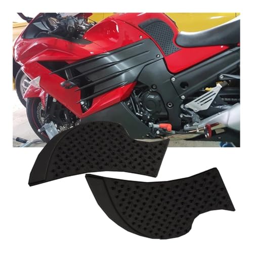 Coussinets de traction latéraux moto pour maximiser le grip du réservoir Kawasaki ZZR 1400