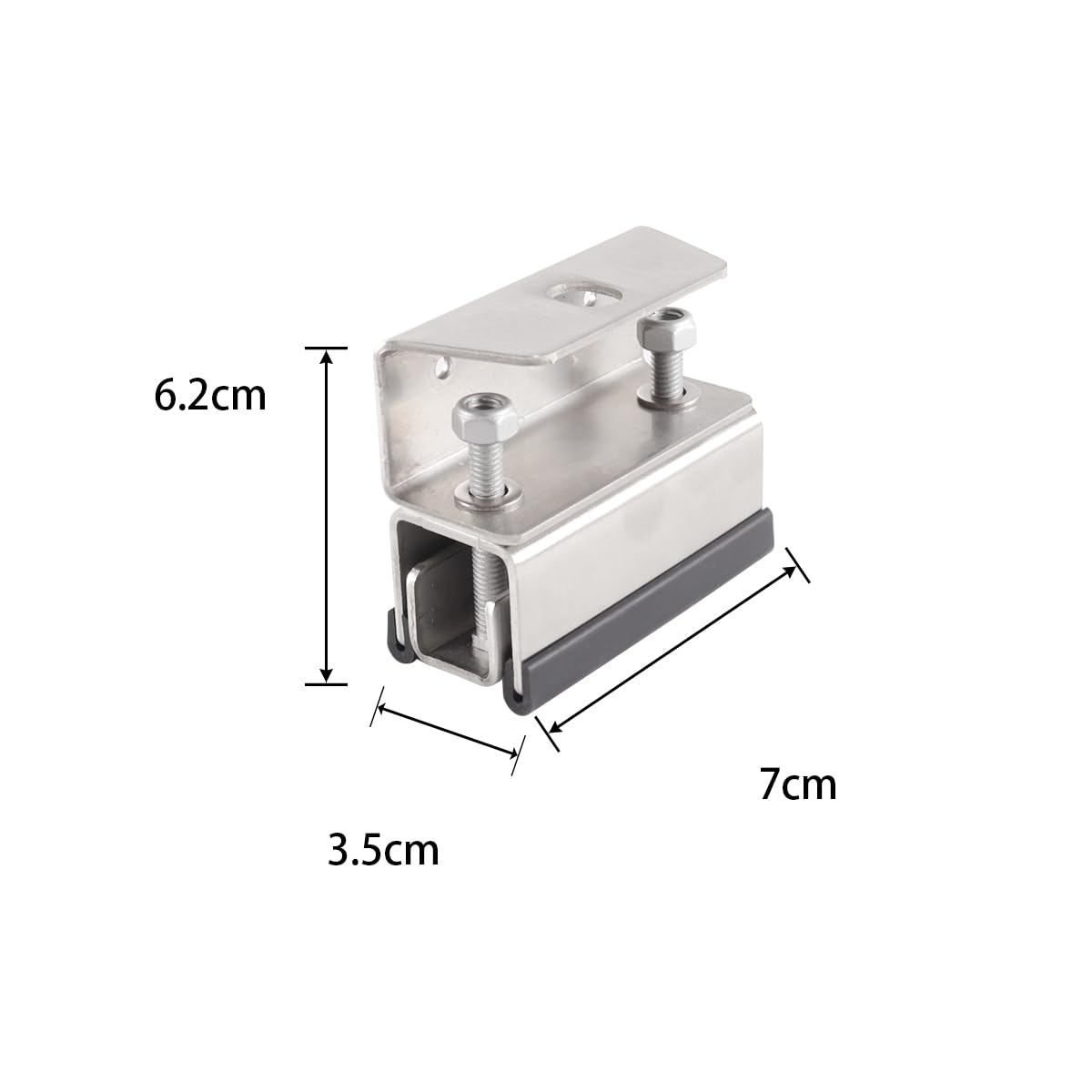 Kit de montage pour galerie de toit, 4 pièces, en acier inoxydable 304, pour fourgonnette ProMaster, Boxer, Jumper et Ducato