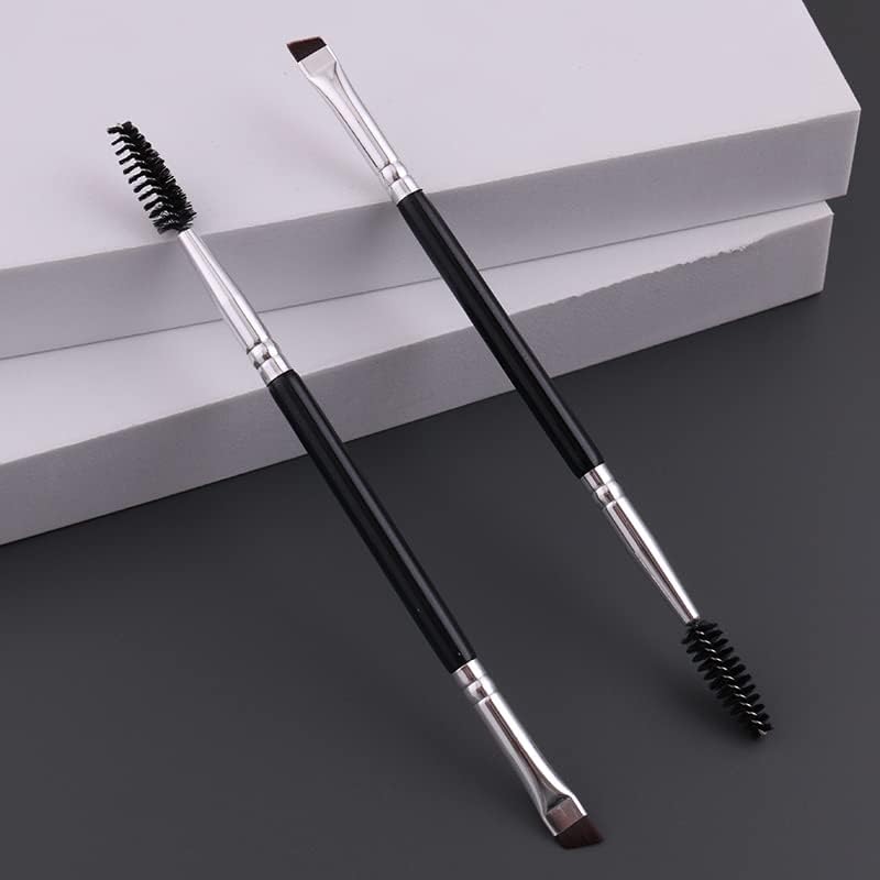 Prosopyare EyebrowBrush Professional Double-Ended Angled EyeBrowBrush and SpoolieBrush, Double Head Brush, EyeBrow Powders, Shaping EyeBrow & Lashes - Image 7 thumbnail