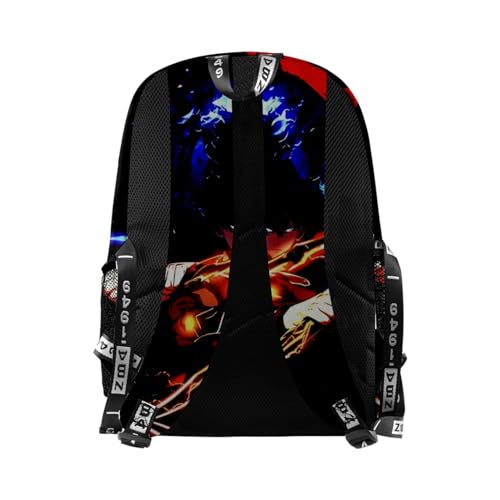 ISaikoy Anime Solo Leveling Backpack School Bag Bookbag Daypack 3D Printing Bag 182