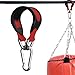 Punch Bag Hanger Strap – Adjustable Suspension Strap, Steel Ring Hook | Outdoor Punch Bag Mounting Tool, Hammock Sandbag Holder with Strength Training Setup, Fitness Gear at Home or Garden