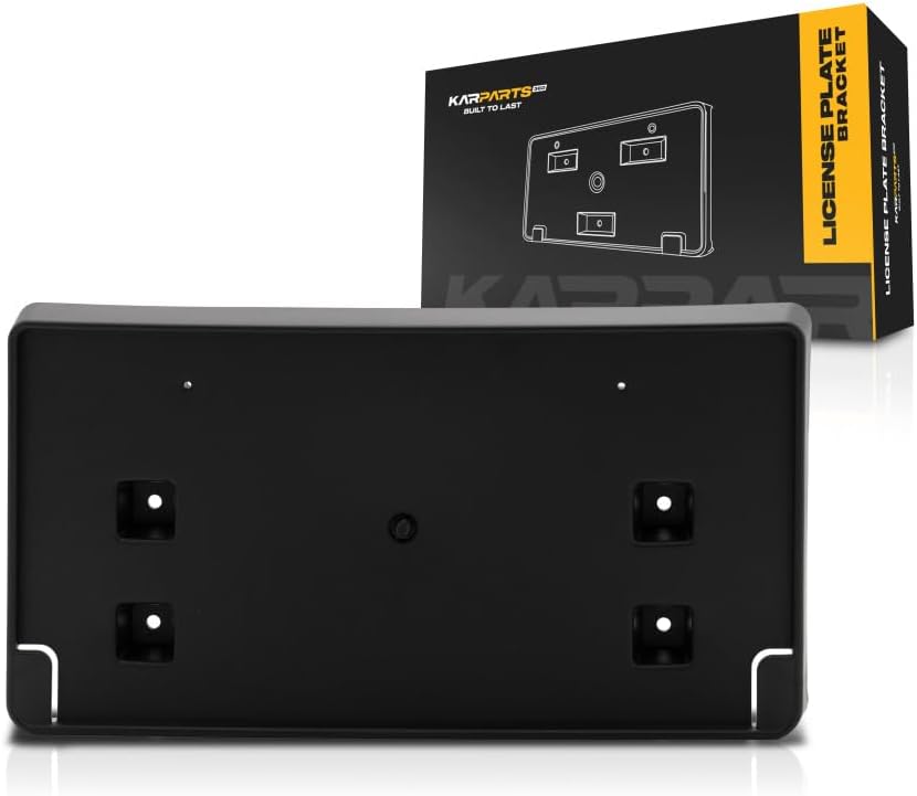 for Jeep Wrangler JL License Plate Bracket 2018 2019 2020 | Front | Textured | Rubicon | CH1068150 | 68295610AA