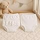 BABIDU Girl’s 2103 Unterwäsche-Set, weiß (weiß 1), 80