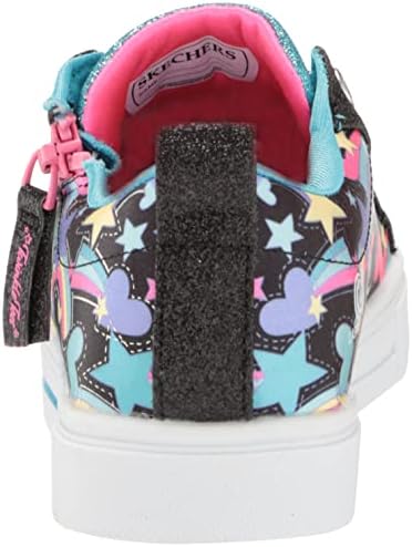 Skechers Kids Girls Toes Twinkle Sparks-Wing Charm Sneaker, Multi, 1 Little Kid | Image 2