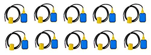 OCEAN STAR Float Switch Sensor For Water Level Controller With 3 Meter Wire : Select NO/NC (PACK OF 10)